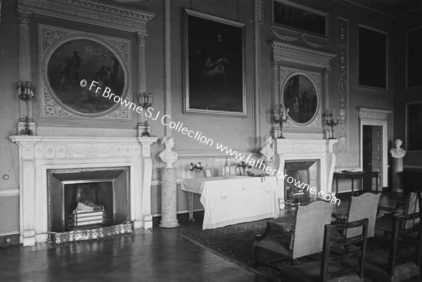 HEADFORD HOUSE  ALTAR IN DINING ROOM